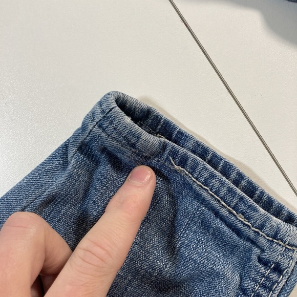 BKE Buckle Alec Jeans 26x30 Blue Straight Stretch Faded Whiskers (Tag 28R) READ - Picture 9 of 14